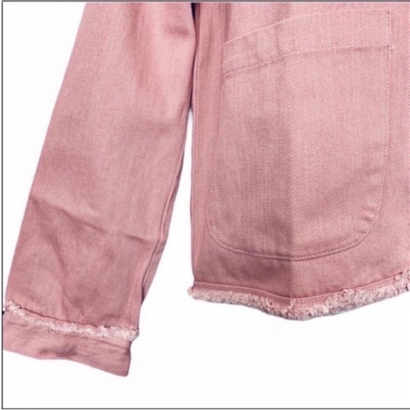 MOD REF frayed denim jacket NEW - Picture 2 of 7